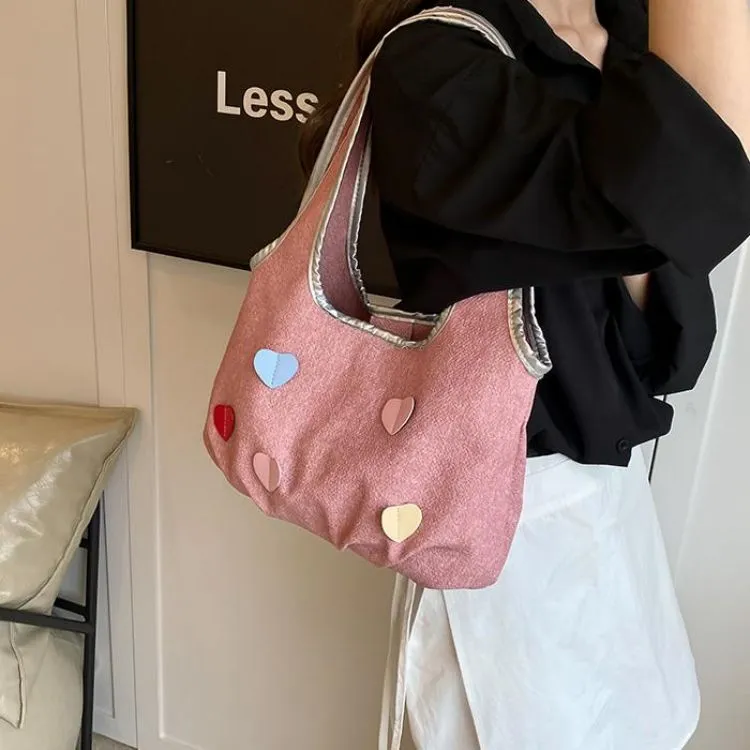NX DOUGHNUT PU Handbag, Shoulder Bag Regular Women's Blue/White/Pink/Dark Brown-13