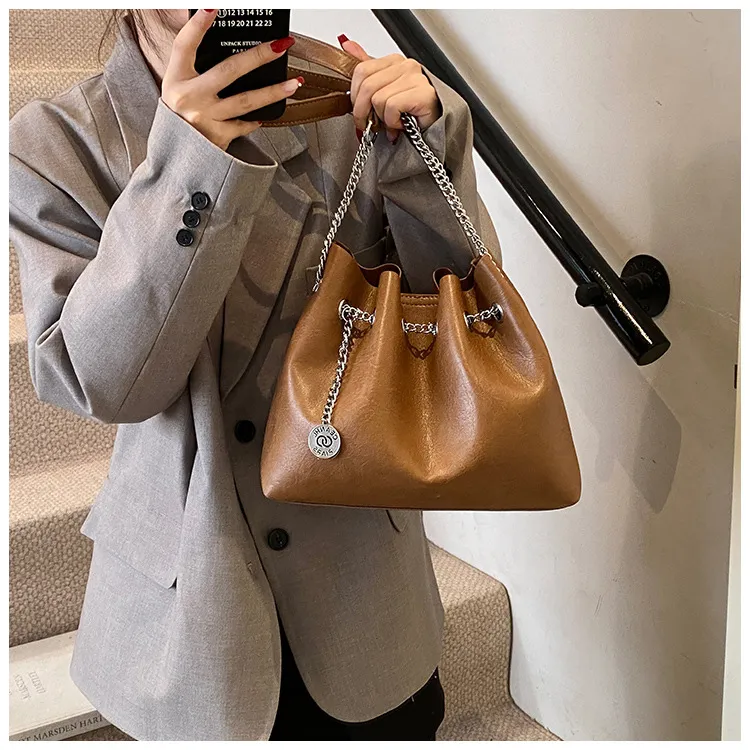 NX DOUGHNUT PU Large Capacity Chain Combo Bag Shoulder Bag Regular Women's Multicolor-1