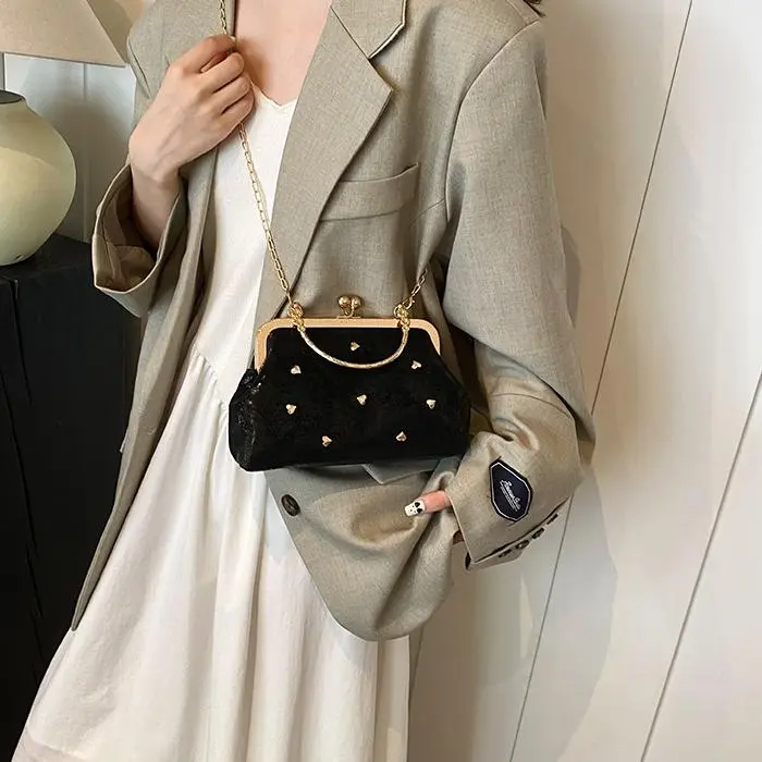 NX DOUGHNUT PU Crossbody Bag, One Shoulder Handbag Women's White/Black/Pink-29
