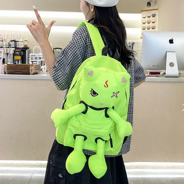 NX DOUGHNUT Nylon Backpack Unisex Multicolor-7