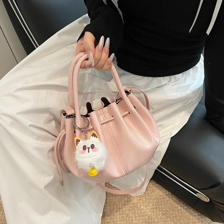 NX DOUGHNUT PU Stylish Niche Crossbody Handbag Women's Multicolor-4