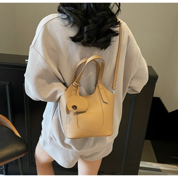 NX DOUGHNUT PU Premium Texture Handbag Regular Women's Multicolor-13