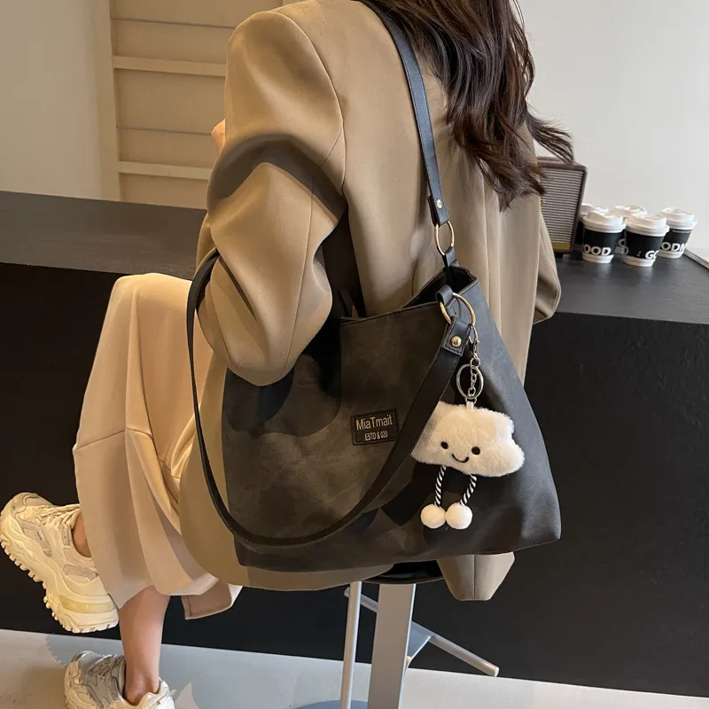 NX DOUGHNUT PU Tote Bag Shopping Bag Shoulder Bags Regular Unisex Multicolor-7