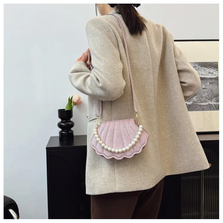 NX DOUGHNUT PU Dome Bag, Handbag, Shoulder Bag, Crossbody Bag Regular Unisex Multicolor-12