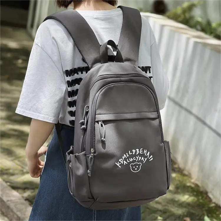 NX DOUGHNUT Nylon Backpack Unisex Multicolor-16