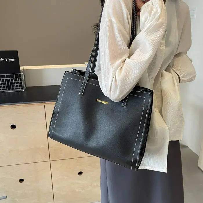 NX DOUGHNUT PU Shoulder Bag Regular Women's Black/White/Coffee/Pink/Blue-27