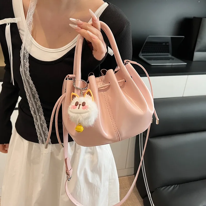 NX DOUGHNUT PU Stylish Niche Crossbody Handbag Women's Multicolor-5