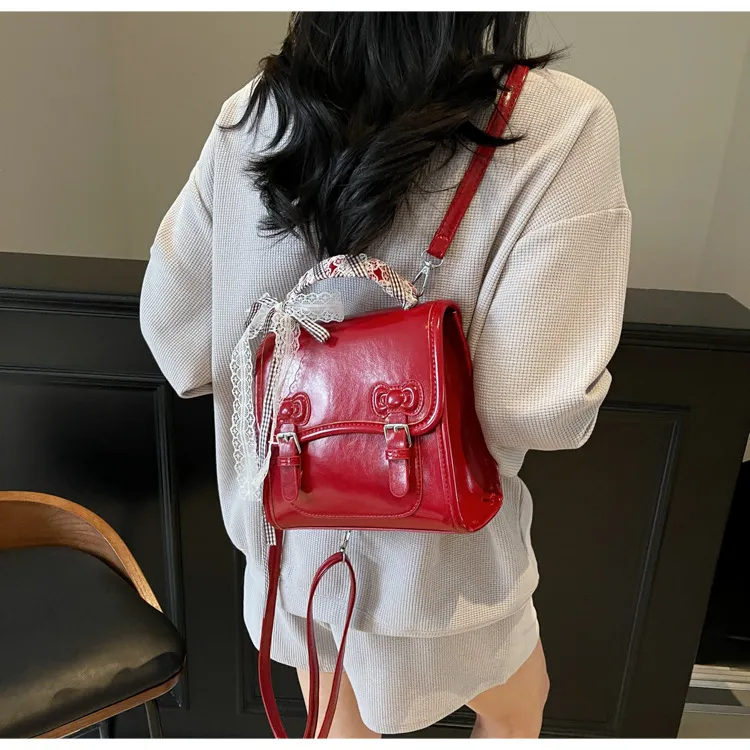 NX DOUGHNUT PU Backpack Women's Multicolor-16