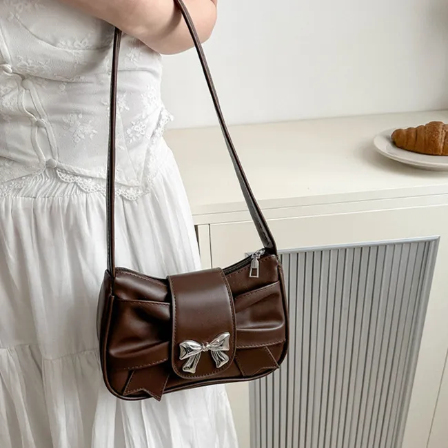 NX DOUGHNUT PU Shoulder Bag Regular Women's Pink White Silver Khaki Brown Black-55