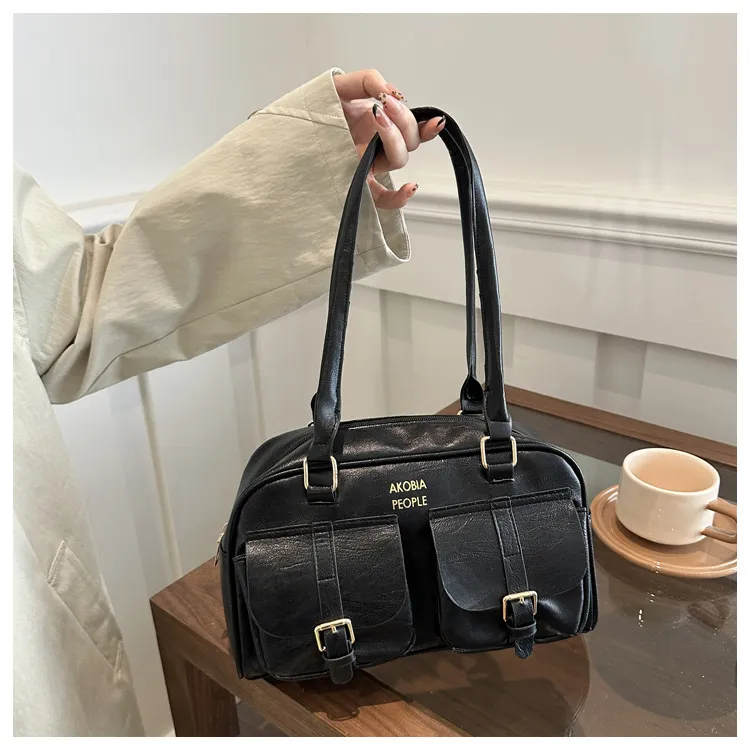 NX DOUGHNUT PU Shoulder Bag Regular Women's Multicolor-8