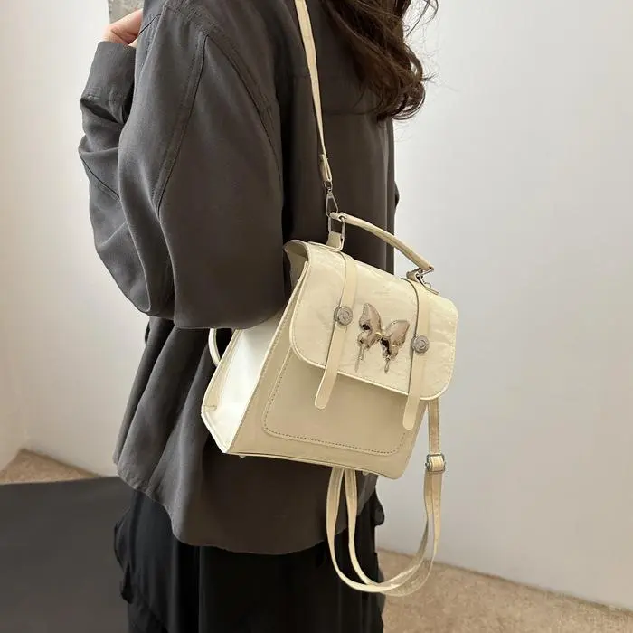 NX DOUGHNUT PU Backpack Women's White-22