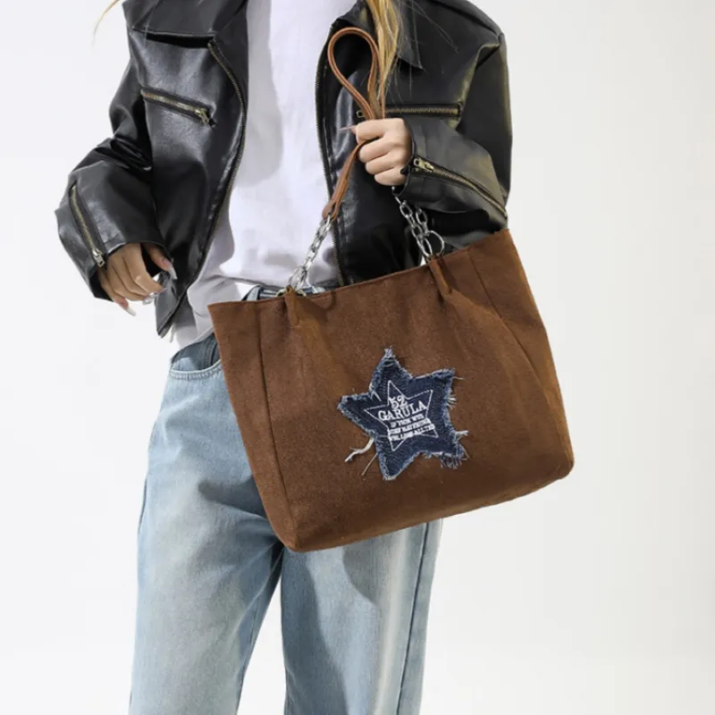 NX DOUGHNUT Suede Shoulder Bag Regular Women's Multicolor-9
