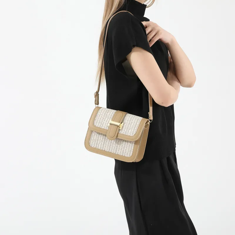 NX DOUGHNUT Pu Crossbody Bag, Shoulder Bag Regular Unisex Black/Khaki/Rose Red-3