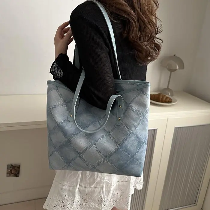 NX DOUGHNUT PU Shoulder Bag Women's White-9
