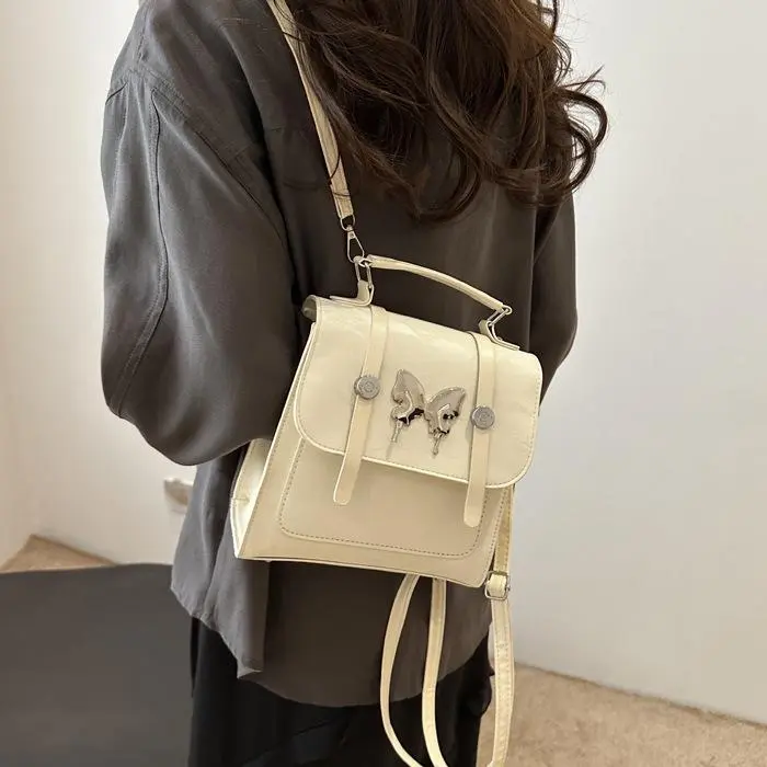 NX DOUGHNUT PU Backpack Women's White-24