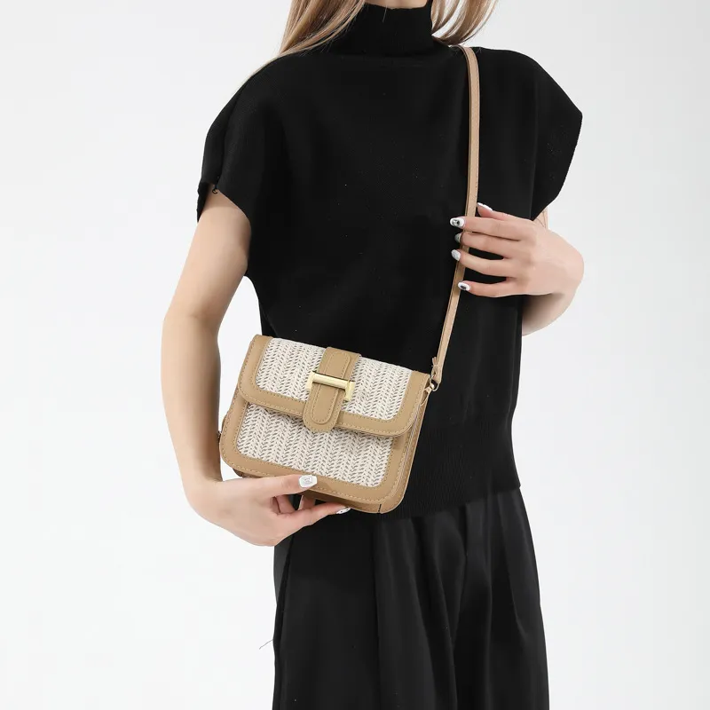 NX DOUGHNUT Pu Crossbody Bag, Shoulder Bag Regular Unisex Black/Khaki/Rose Red-4