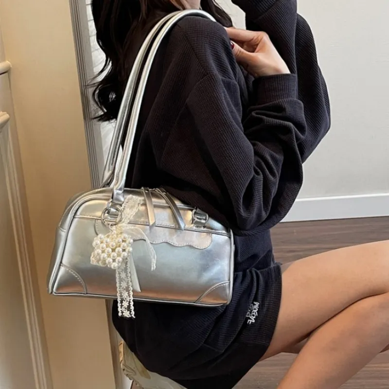NX DOUGHNUT PU Shoulder Bag Women's Multicolor-14