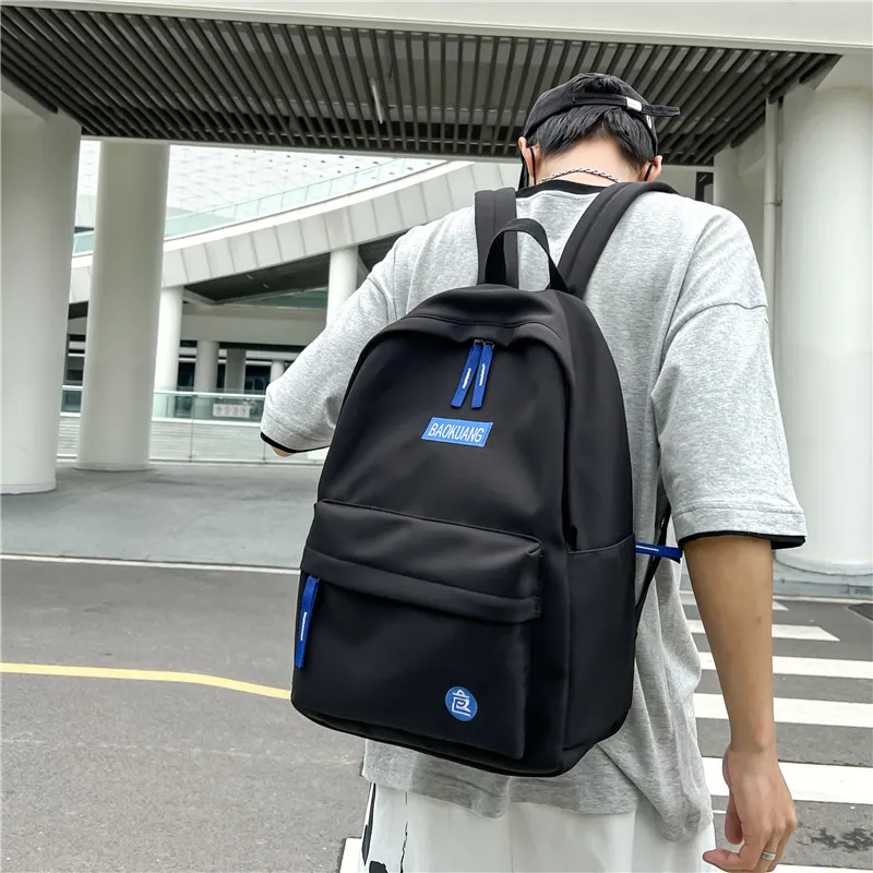 NX DOUGHNUT Oxford Backpack Unisex Ivory/Black/Light Purple/Green/Light Blue-2