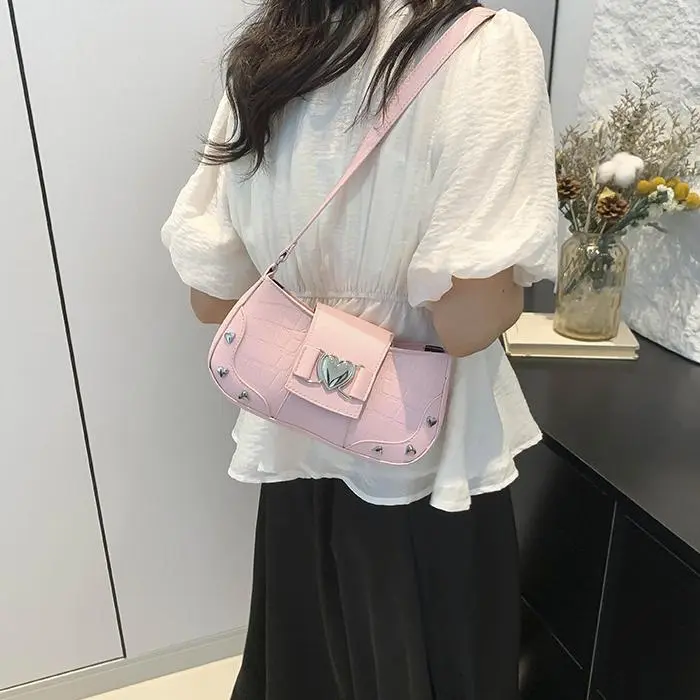 NX DOUGHNUT PU Shoulder Bag Women's White-39