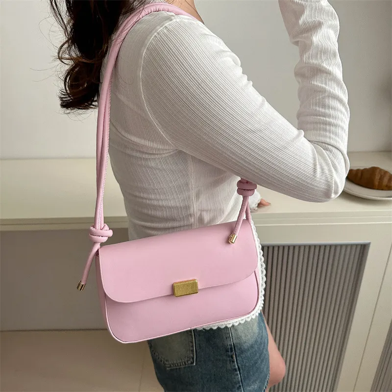 NX DOUGHNUT PU Shoulder Bag Crossbody Bag Regular Women's Light Pink/White/Dark Pink/Khaki/Brown/Black-1