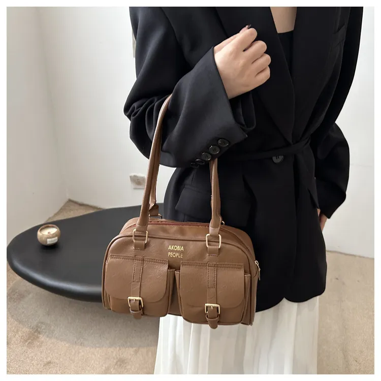NX DOUGHNUT PU Shoulder Bag Regular Women's Multicolor-2