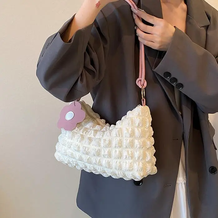 NX DOUGHNUT PU Crossbody Bag, Shoulder Bag Women's White-18