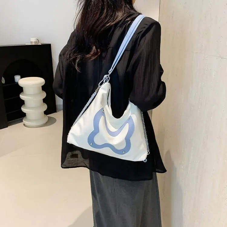 NX DOUGHNUT PU Backpack Regular Women's Black/White/Silver-3