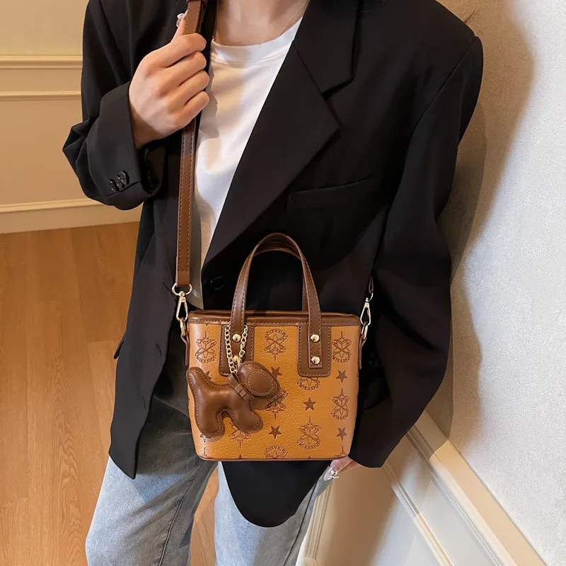 NX DOUGHNUT PU Handbag Women's Multicolor-5