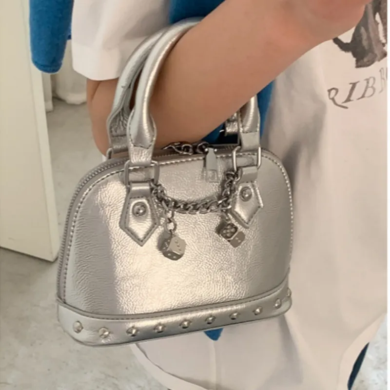 NX DOUGHNUT PU Niche Design Premium Handbag Regular Women's Multicolor-3