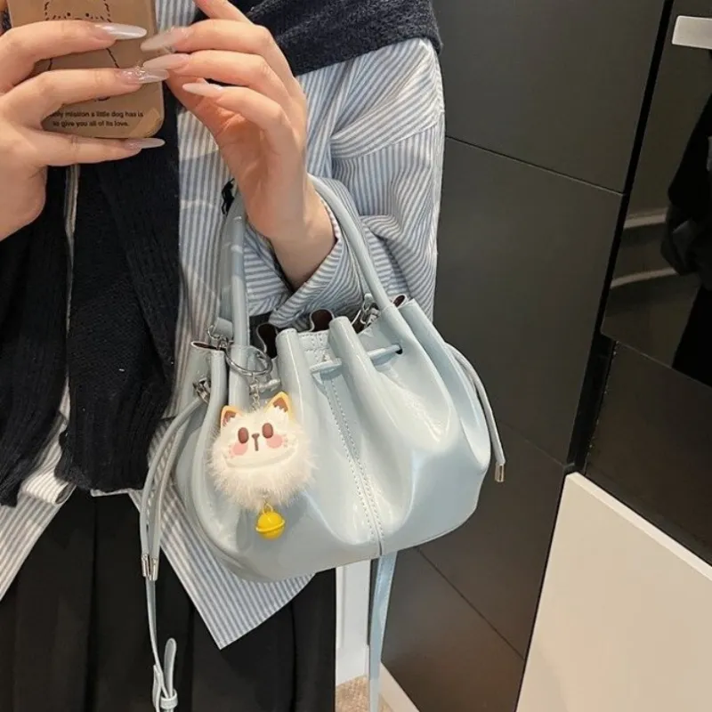 NX DOUGHNUT PU Stylish Niche Crossbody Handbag Women's Multicolor-2