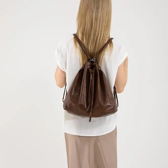 NX DOUGHNUT PU Backpack Women's White-41