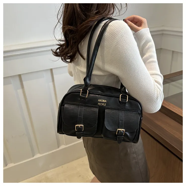 NX DOUGHNUT PU Shoulder Bag Regular Women's Multicolor-6