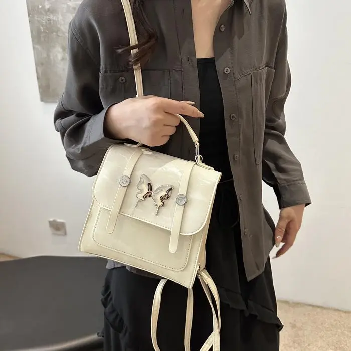 NX DOUGHNUT PU Backpack Women's White-21