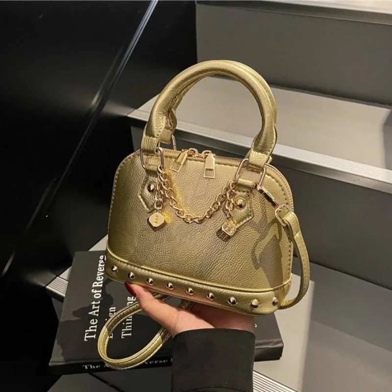 NX DOUGHNUT PU Niche Design Premium Handbag Regular Women's Multicolor-1