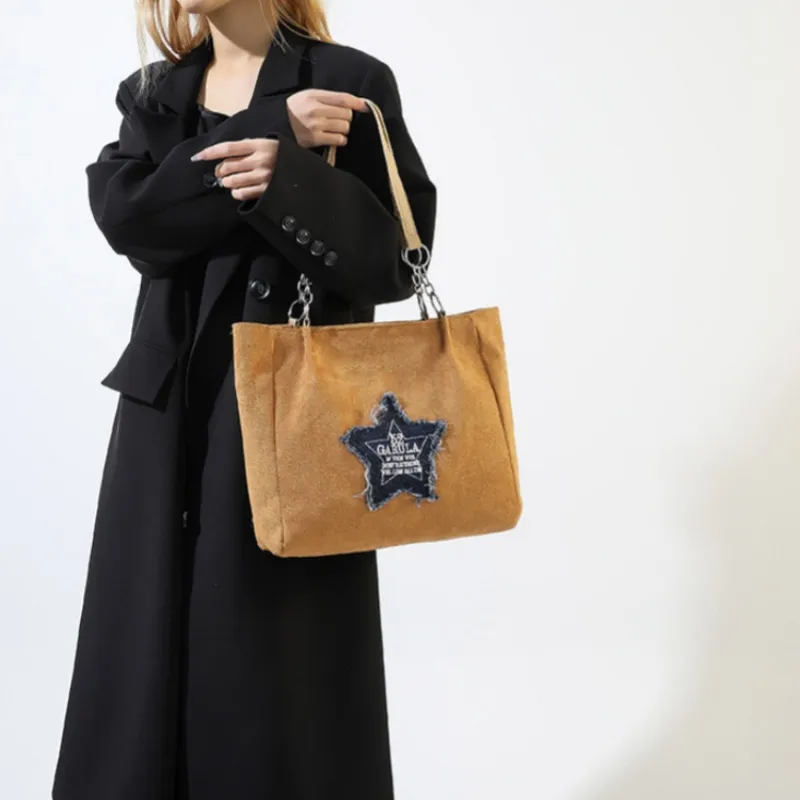 NX DOUGHNUT Suede Shoulder Bag Regular Women's Multicolor-7