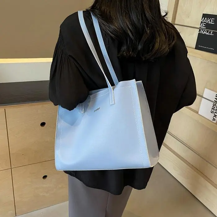 NX DOUGHNUT PU Shoulder Bag Regular Women's Black/White/Coffee/Pink/Blue-22