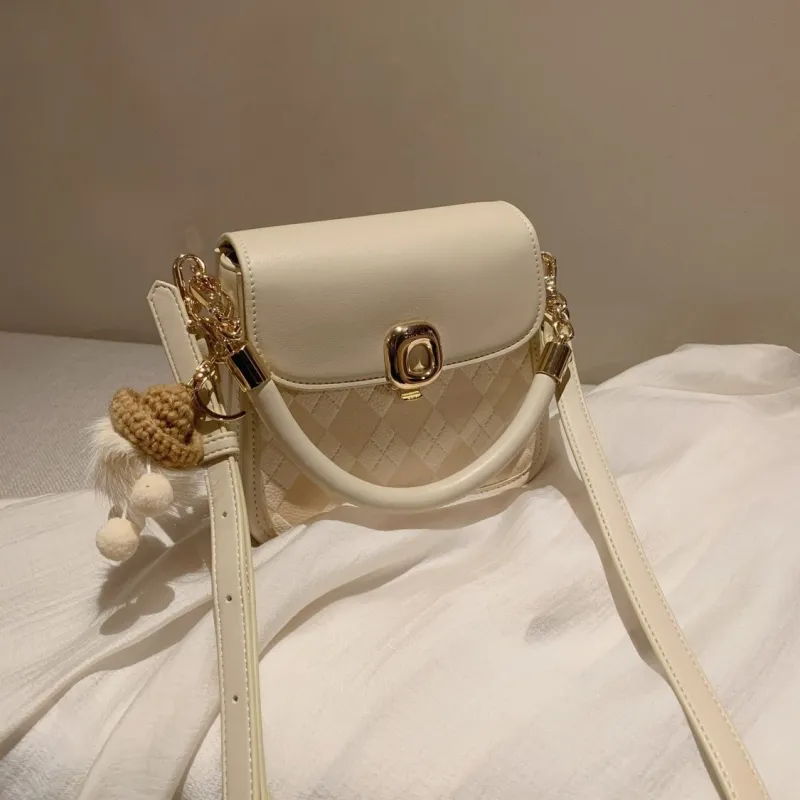 NX DOUGHNUT PU Elegance Refreshing Instagram Style One Shoulder Handbag Women's-5