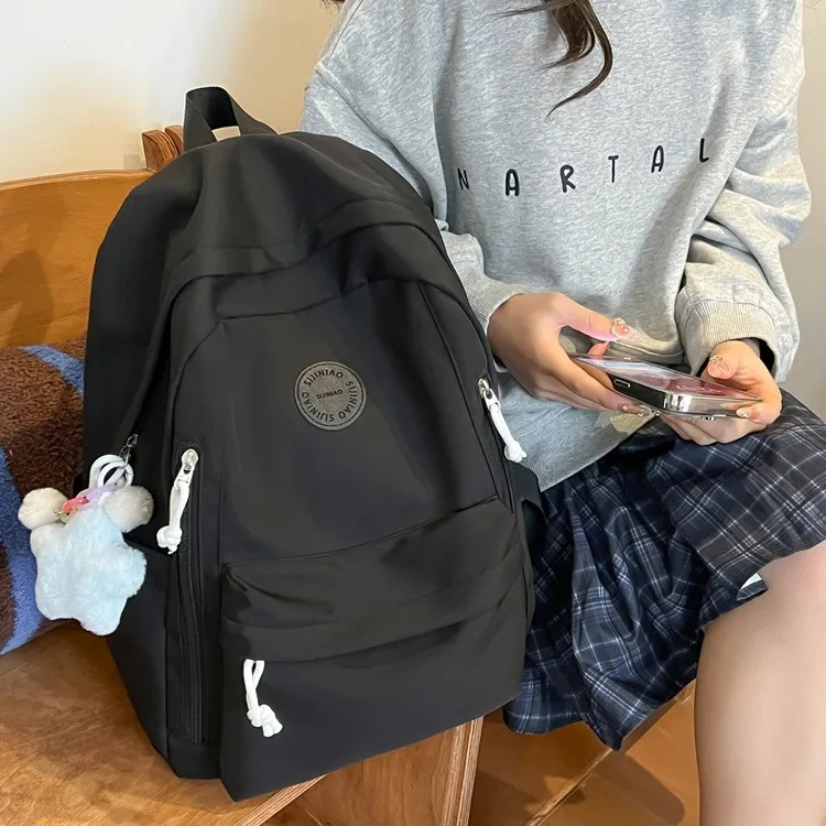 NX DOUGHNUT Nylon Travel Backpack Regular Women's Multicolor-9