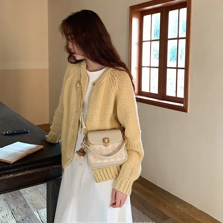 NX DOUGHNUT PU Elegance Refreshing Instagram Style One Shoulder Handbag Women's-2