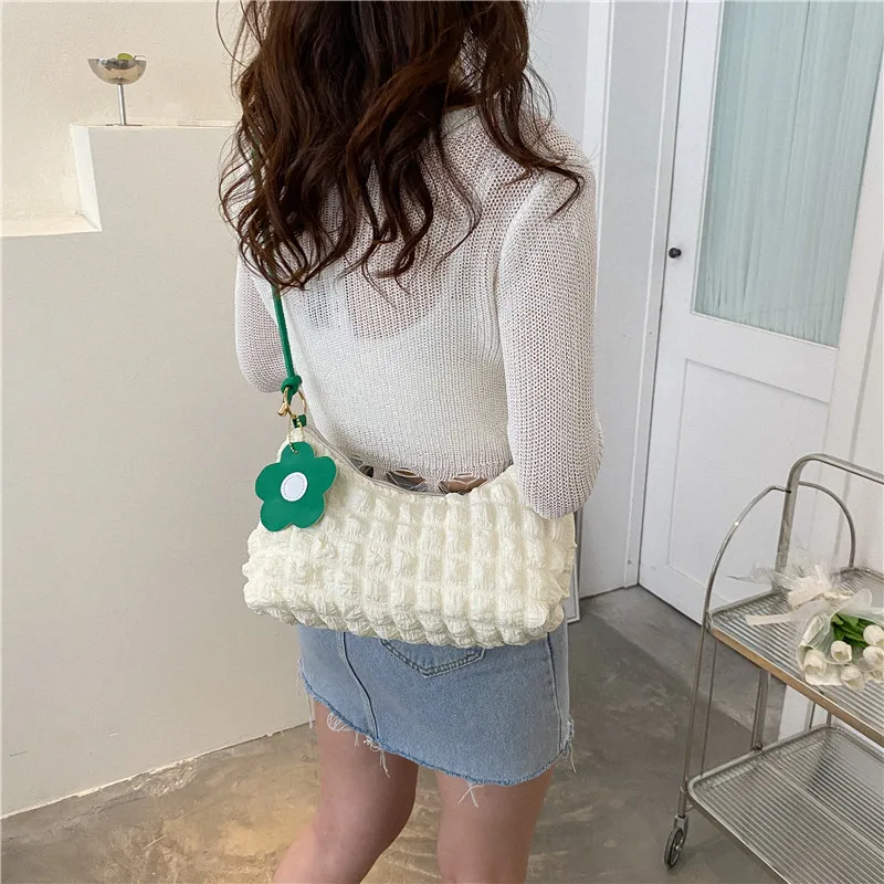 NX DOUGHNUT PU Crossbody Bag, Shoulder Bag Women's White-65