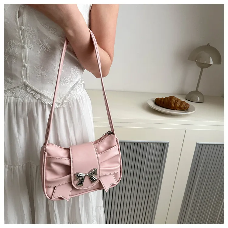 NX DOUGHNUT PU Shoulder Bag Regular Women's Pink White Silver Khaki Brown Black-1