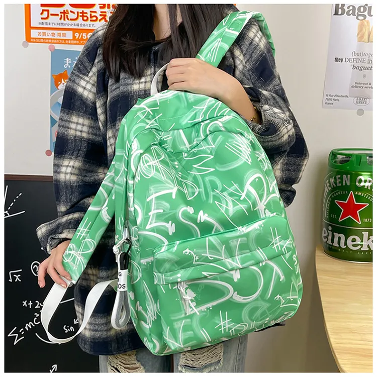 NX DOUGHNUT Nylon Travel Bag Versatile Students Backpack Backpack Regular Unisex Multicolor-7