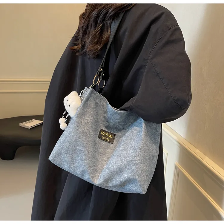 NX DOUGHNUT PU Tote Bag Shopping Bag Shoulder Bags Regular Unisex Multicolor-9