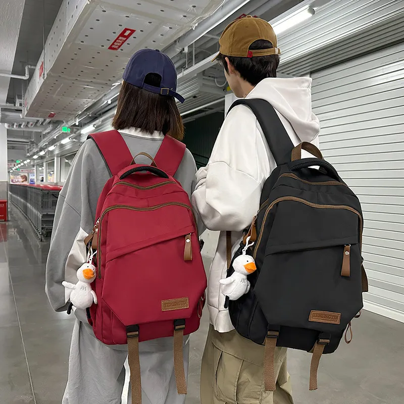 NX DOUGHNUT Nylon Trendy And Cool Backpack Regular Unisex Multicolor-1