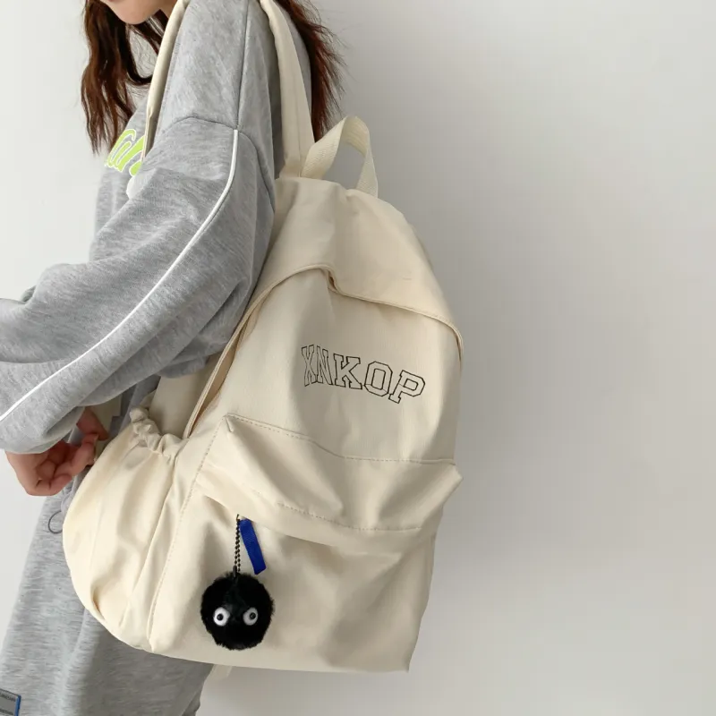 NX DOUGHNUT Nylon Backpack Regular Women's Multicolor-4