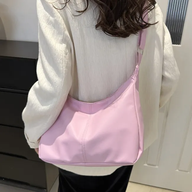 NX DOUGHNUT PU Tote Bag Shopping Bag Dumpling Bag Shoulder Bag Regular Unisex Multicolor-19