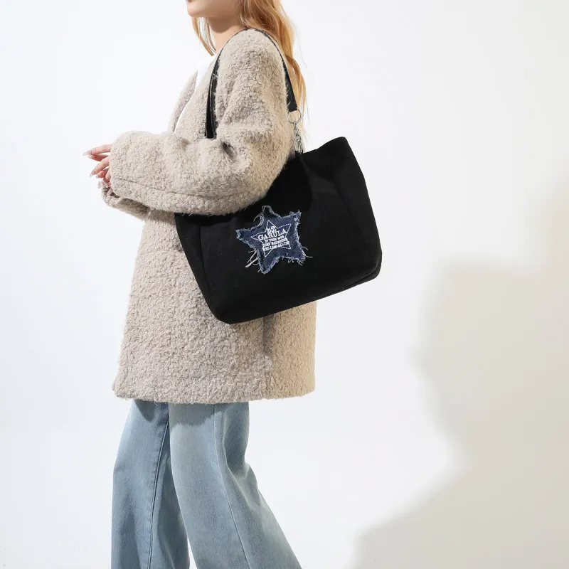 NX DOUGHNUT Suede Shoulder Bag Regular Women's Multicolor-5