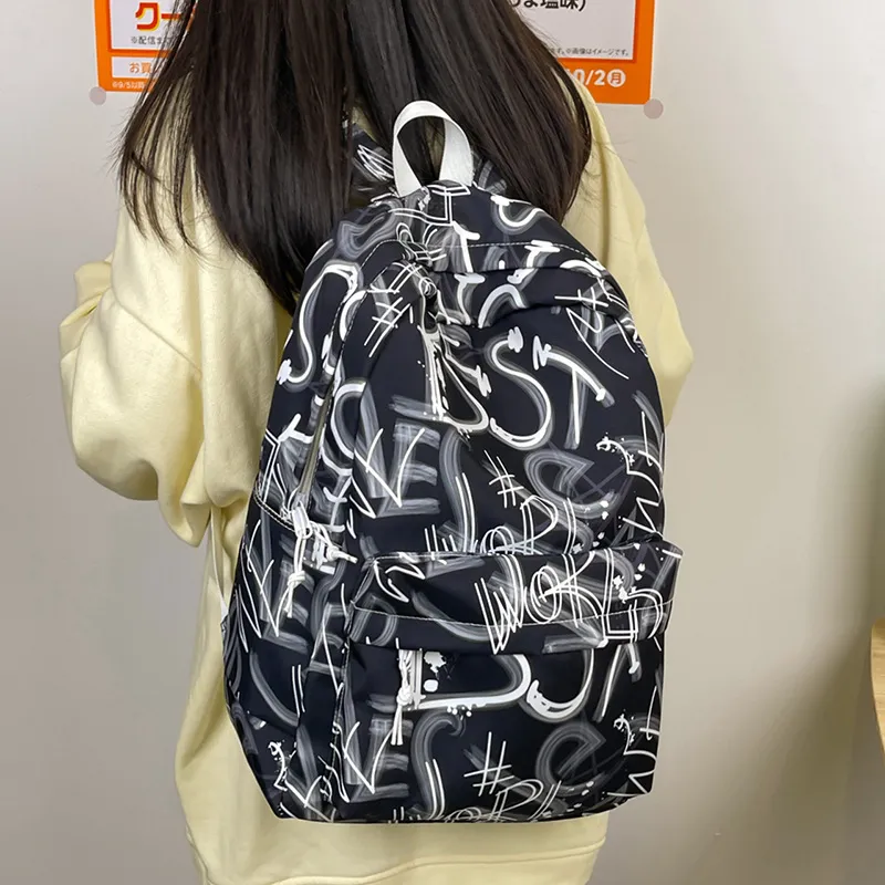NX DOUGHNUT Nylon Travel Bag Versatile Students Backpack Backpack Regular Unisex Multicolor-2