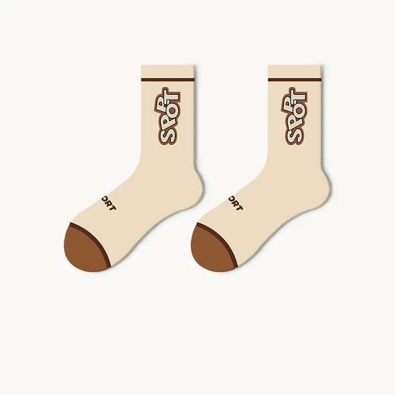 Youle Box Mid-Calf Socks Unisex 5 Pack-3