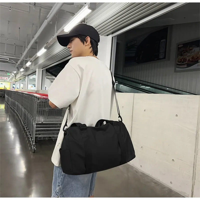 NX DOUGHNUT Oxford Sports & Fitness Bag One Shoulder Crossbody Luggage Bag Unisex Multicolor-8